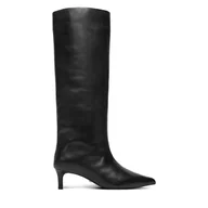 Kozaki damskie - Kozaki Gino Rossi EO-ALDA-121971 Czarny - miniaturka - grafika 1