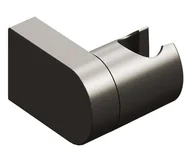 Akcesoria do armatury i ceramiki - Ravak Chrome - Uchwyt prysznicowy, szczotkowany grafit X07P698 - miniaturka - grafika 1