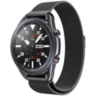 Akcesoria do smartwatchy - Tech-Protect Pasek MilaneseBand do Samsung Galaxy Watch 3 (41mm) Czarny - miniaturka - grafika 1
