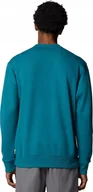 Bluzy męskie - Columbia Marble Canyon French Terry Crew 2072801364 Zielone M - miniaturka - grafika 1