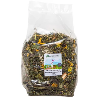 FACTORYHERBS Nie Byle Badyle dla Szynszyli i Koszatniczki 1kg - Karma dla gryzoni - miniaturka - grafika 1