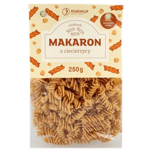 Makaron z ciecierzycy świderki 250g - Makaron - miniaturka - grafika 1