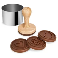 Pozostałe akcesoria kuchenne - Orion Stempel PIECZĄTKA forma dekorator do ciastek 6 el. 124992 - miniaturka - grafika 1