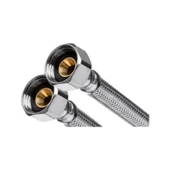 Węże elastyczne - Wężyk w oplocie ze stali nierdzewnej 1/2" 35 cm GW Invena - miniaturka - grafika 1