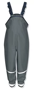 Playshoes Unisex dziecięce spodnie błotne, podszewka tekstylna, spodnie przeciwdeszczowe, ciemnoszare, 140, ciemnoszary, 140 - Spodnie i spodenki dla chłopców - miniaturka - grafika 1