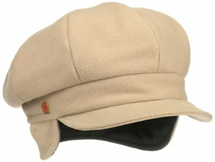 Czapka Newsboy Camilla by Mayser, jasnobeżowy, M (56-57 cm) - Czapki dla dzieci - miniaturka - grafika 1