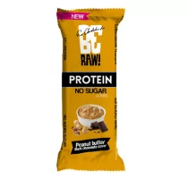 BeRAW Baton Proteinowy - masło orzechowe, 27% białka WPC80 40 g - Batony proteinowe - miniaturka - grafika 1