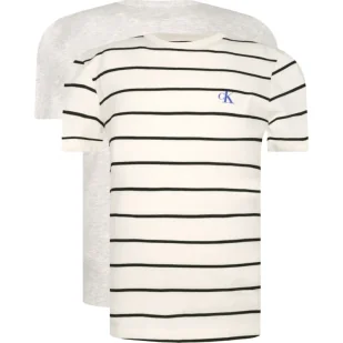 CALVIN KLEIN JEANS T-shirt 2-pack Regular Fit - Koszulki dla chłopców - miniaturka - grafika 1