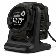 Akcesoria do pulsometrów i zegarków sportowych - SPIGEN Podstawka SPIGEN S390 do Garmin Czarny - miniaturka - grafika 1