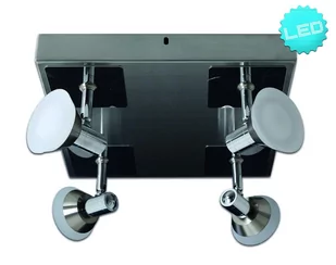Näve Lampa sufitowa LED Jericho, 4-punktowa - Lampy sufitowe - miniaturka - grafika 1