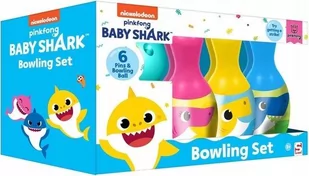 Daffi Zestaw kręgli Baby Shark - Daffi - Zabawki i gry sportowe - miniaturka - grafika 1