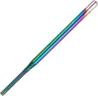 Frezarki do paznokci - Frez diamentowy Unicorn tęczowy wąski ścięty mini Nr 16 - miniaturka - grafika 1