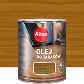 Farby i impregnaty do drewna - Olej do tarasów Brąz 0.75 l Altax - miniaturka - grafika 1