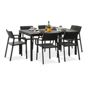 Meble ogrodowe - Zestaw ogrodowy Nardi TRILL/RIO - 8/140 Antracite - miniaturka - grafika 1