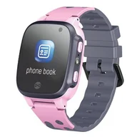 Smartwatch - Forever Call Me 2 KW-60 Różowy - miniaturka - grafika 1