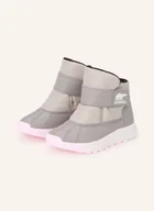 Botki damskie - Sorel Botki Whitney Iii Strap grau - miniaturka - grafika 1