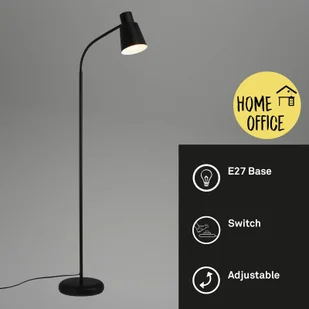 Briloner Lampa stojąca 1474015 z metalu czarna - Lampy stojące - miniaturka - grafika 5