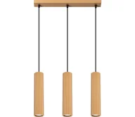 Lampy sufitowe - Sollux SL.1556 - Żyrandol na lince KARBON 3xGU10/10W/230V złoty - miniaturka - grafika 1