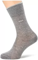 Skarpetki męskie - BOSS Męskie skarpety George RS Colors MC Regular Socks, Medium Grey, 41-42, ?rednioszary, 42 EU - miniaturka - grafika 1