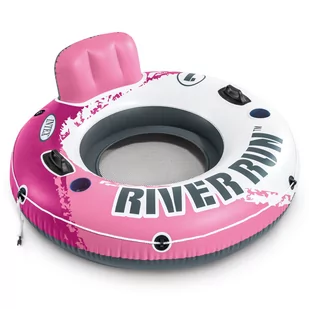 Koło do pływania River Run 135 cm uchwyty Intex 56824 - Materace dmuchane i koła do pływania - miniaturka - grafika 1