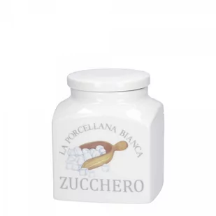 Pojemnik Na Cukier W Kostce 1.1 litr Conserva La Porcellana Bianca - Pojemniki kuchenne - miniaturka - grafika 1