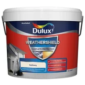 Farby zewnętrzne - Dulux Farba elewacyjna WEATHERSHIELD COMPLETE beżowy 10 l - miniaturka - grafika 1