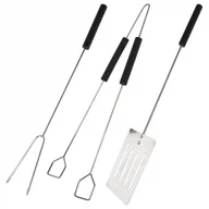 Akcesoria do grilla - Zestaw przyborów do grilla 3 el. kod: O-489176 - miniaturka - grafika 1