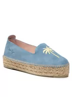 Espadryle damskie - Manebi Espadryle Slippers D G 6.5 D0 Niebieski - miniaturka - grafika 1