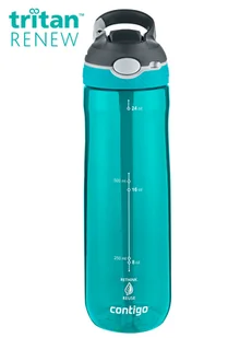 Butelka tritanowa na wodę Contigo Ashland 720ml - Scuba - Shakery i bidony sportowe - miniaturka - grafika 1