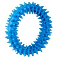 Zabawki dla psów - BARRY KING BARRY KING Mały ring XS dla szczeniąt niebieski 9,5 cm - miniaturka - grafika 1