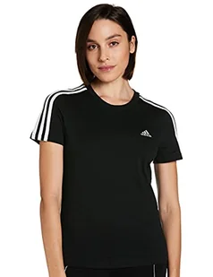 adidas adidas Damski T-shirt W 3s T czarny/biały XS 28870 - Koszulki i topy damskie - miniaturka - grafika 1