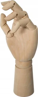 Atmosphera Model dłoni drewniany, prawa dłoń, 30 cm - Dekoracje domu - miniaturka - grafika 1