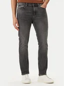 Spodnie męskie - BOSS Jeansy C-Delaware 50557508 Szary Slim Fit - miniaturka - grafika 1