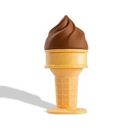 Gryzaki dla dzieci - Smily Mia GRYZACH CHŁODZĄCY LÓD czekoladowy - miniaturka - grafika 1