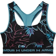 Biustonosze - Biustonosz sportowy Mid Crossback Under Armour - miniaturka - grafika 1