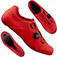 Buty rowerowe - Shimano, Buty sportowe, SHIMANO RC3 SH, RC300 SZOSOWE czerwone, rozmiar 44 - miniaturka - grafika 1