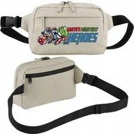 Nerki - NERKA SASZETKA BIODROWA BEŻOWA HEROES SPORTOWA MARVEL SUPER BOHATEROWIE WZ - miniaturka - grafika 1