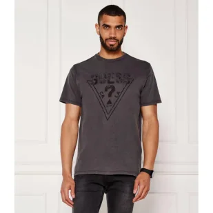 GUESS T-shirt Regular Fit - Koszulki męskie - miniaturka - grafika 1