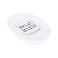 Mydelniczki i dozowniki mydła - Mydelniczka Grama biała - miniaturka - grafika 1