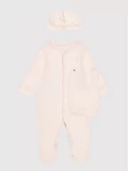 Pajacyki dla niemowląt - Polo Ralph Lauren Śpiochy 320863221002 Różowy Regular Fit - miniaturka - grafika 1