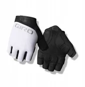 Rękawiczki rowerowe - Rękawiczki męskie GIRO BRAVO II GEL krótki palec white roz. S obwód dłoni 178-203 mm / dł. dłoni 175-180 mm NEW 2025 - miniaturka - grafika 1