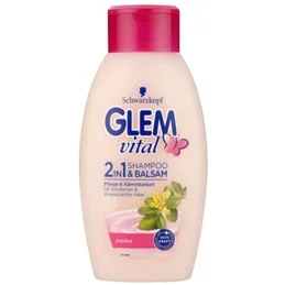 (DE) Schwarzkopf, Glem Vital, 2in1 Jojoba, Szampon i balsam do włosów, 350 ml (PRODUKT Z NIEMIEC) - Szampony do włosów - miniaturka - grafika 1