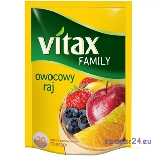 HERBATA VITAX FAMILY OWOCOWY RAJ 20 TOREBEK ePaper24.eu - Herbata - miniaturka - grafika 1