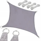 Parasole ogrodowe - Żagiel przeciwsłoneczny ogrodowy wodoodporny 3x4m - miniaturka - grafika 1