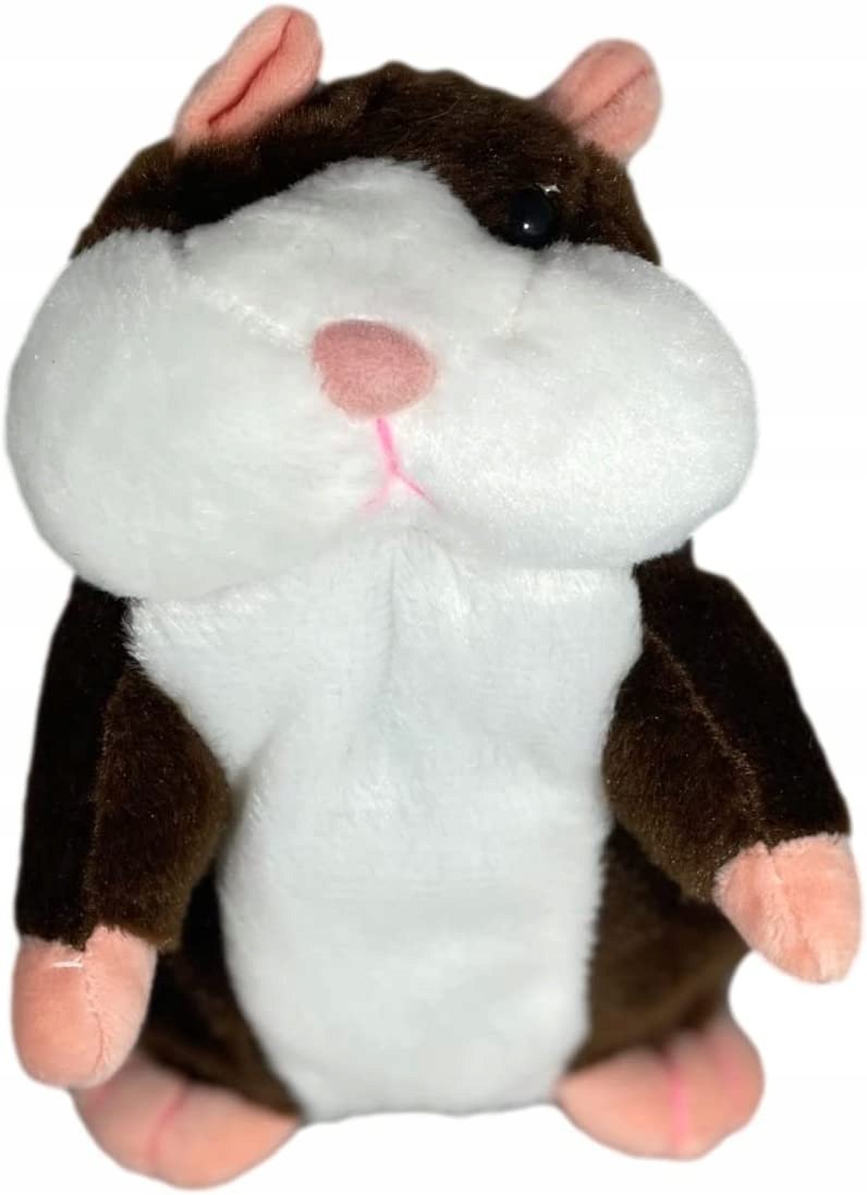 Pluszowy gadający chomik Zabawka Przytulanka Dla Dzieci