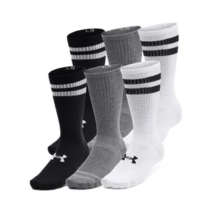 Skarpetki Under Armour Essential 6pk Crew White / White / Black S - Skarpetki damskie - miniaturka - grafika 1
