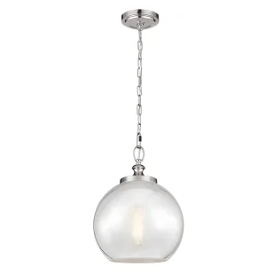 Lampa wisząca Tabby - kolor srebrny, transparentny - FE-TABBY-P-M - Lampy sufitowe - miniaturka - grafika 1