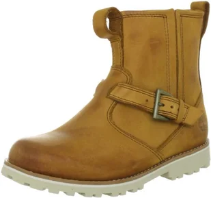 Timberland ASPHTRL EKCHLSZIP 3270R chłopięce kozaki, brązowy - Braun Wheat Burnished - 33 EU - Kozaki damskie - miniaturka - grafika 1