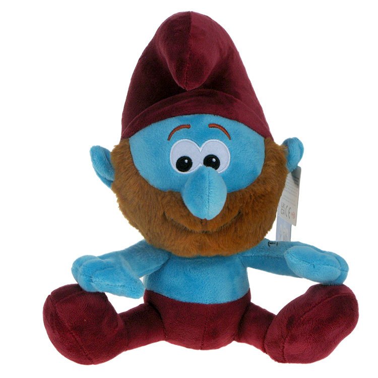 Smerfy: Wielki Film - maskotka pluszowa Ken 27cm (69234) brat Papy Smerfa