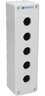 Spamel SP22K5P - Kaseta sterownicza 5-otworowa SP22K5P&quot;00 - Inne akcesoria elektryczne - miniaturka - grafika 1